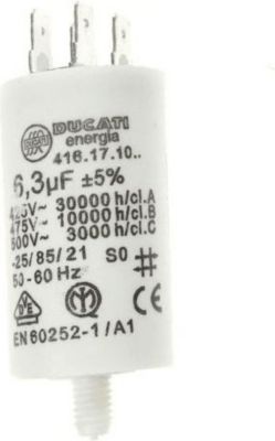 Condensateur DIVERS Condensateur Permanent 6,3 Mf 450 V