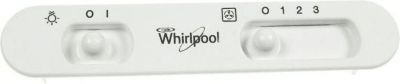 Bandeau WHIRLPOOL DOSSERET BANDEAU DE COMMANDE POUR TABLE Bandeau WHIRLPOOL DOSSERET BANDEAU DE COMMANDE POUR TABLE