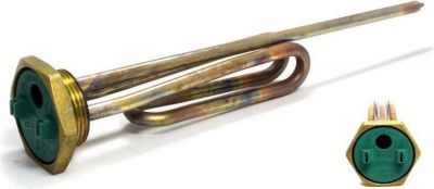 Résistance DIVERS element chauffage 1''1 / 4 1500w courbe