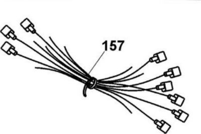 Alimentation CANDY faisceaux de cables