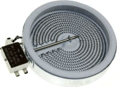 Plaque SCHOLTES FOYER RADIANT DIAMETRE 140 MM 1200 W