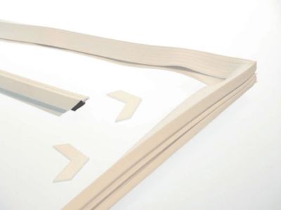 Joint de porte DIVERS kit 2 joints a semelle l 1300 x 700 mm