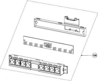 boitier de commande ROBLIN groupe de commande kit boutons