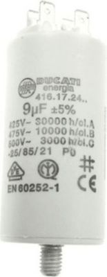 Condensateur ELECTROLUX CONDENSATEUR 9 MF 450 V - 416172464 Condensateur ELECTROLUX CONDENSATEUR 9 MF 450 V - 416172464