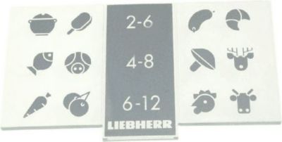 Tiroir LIEBHERR BANDEAU SERIGRAPHIE POUR TIROIR