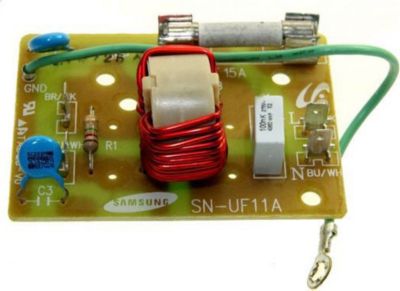 Module électronique SAMSUNG PLATINE ALIMENTATION AVEC FILTRE