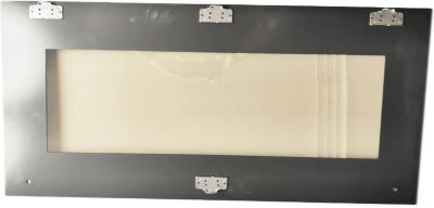 Vitre SMEG VITRE DE FACADE DE PORTE NOIRE Vitre SMEG VITRE DE FACADE DE PORTE NOIRE