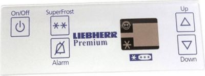 Poignées LIEBHERR BANDEAU DE COMMANDE FOLIO POUR CONGELATE Poignées LIEBHERR BANDEAU DE COMMANDE FOLIO POUR CONGELATE