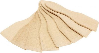 Kit de réparation LAGRANGE lot de 8 spatules en bois