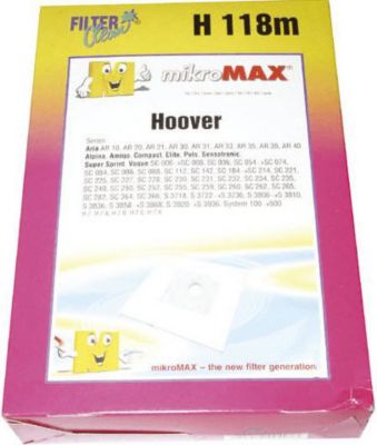 Kit de réparation HOOVER sachet sacs hoover x4 Kit de réparation HOOVER sachet sacs hoover x4