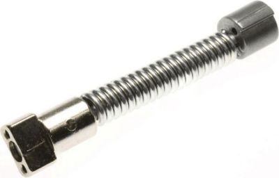 Pièce détachée INDESIT CHARNIERE GAUCHE COUVERCLE CHROMEE POUR