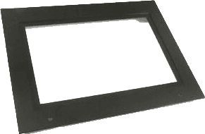 Verre BEKO vitre extérieure noire cote gauche Verre BEKO vitre extérieure noire cote gauche