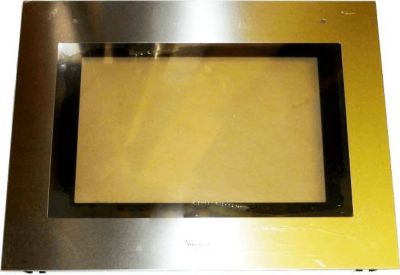 Verre WHIRLPOOL vitre exterieur de four inox