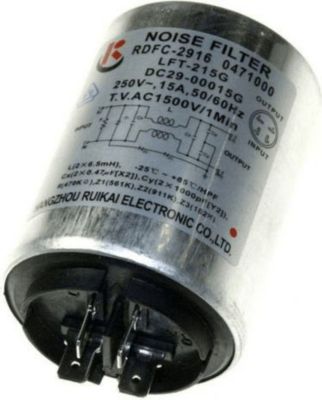 Condensateur SAMSUNG filtre antiparasite - emi lft-215g 250v