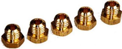 Bruleur DIVERS jeu 5 injecteurs de gaz butane d.8 mm