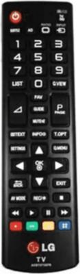 Pièce détachée LG TELECOMMANDE TV POUR TV AUDIO  TELEPHONI