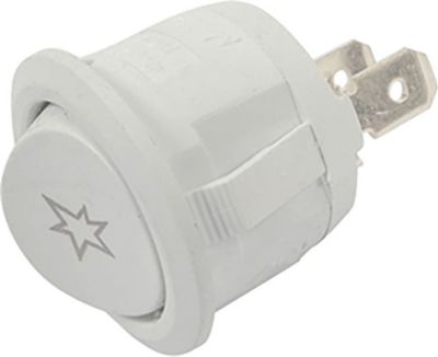 Bouton DOMEOS bouton allumeur blanc