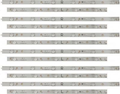 Kit de réparation PHILIPS kit barre led pour dalle 49"(6l + 6r)