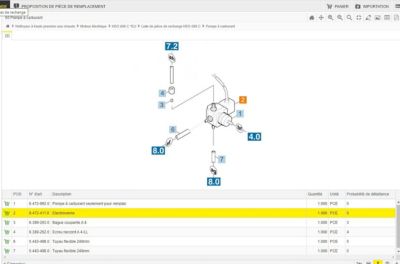 Pompe KARCHER ELECTROVANNE POUR NETTOYEUR HAUTE-PRESSI