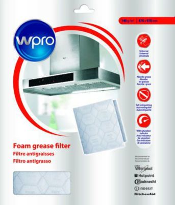 Filtre WHIRLPOOL FILTRE ANTIGRAISSES DECOUPABLE UNIVERSEL