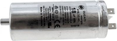 Condensateur INDESIT CONDENSATEUR 18 UF. COMPRESSOR