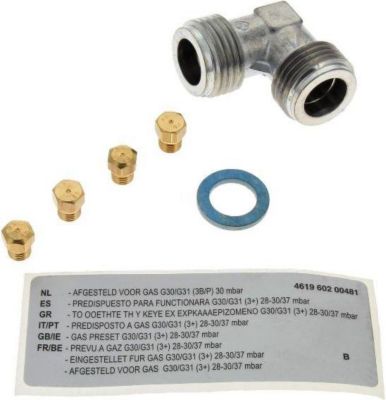 Buse WHIRLPOOL jeu d'injecteurs butane/propane