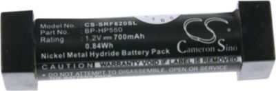 Kit de remplacement SONY batterie 1,2v-700mah ni-mh pour casque s