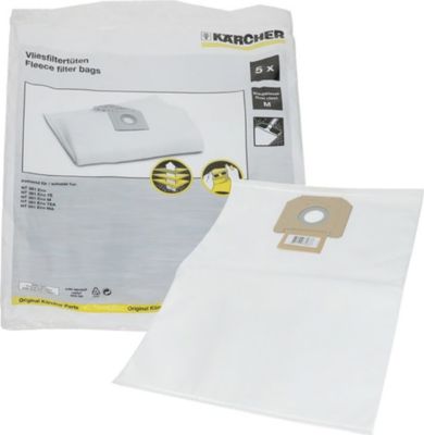 Kit de réparation KARCHER sachet filtre x 5 papier toison