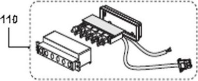 Pièce détachée DIVERS ensemble interrupteur clavier