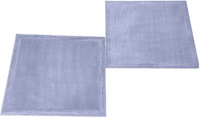 Filtre hotte BOSCH filtre metallique x2 dim 284 x 284 m/m