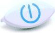 Bouton INDESIT TOUCHE B PW ON/OFF IND.COMU.EVOII POUR L