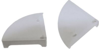 Deflecteur AIRLUX embout de visiere gauche et droit blanc