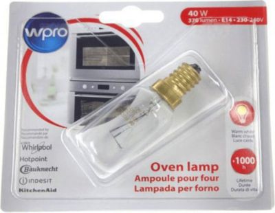 Ampoule WHIRLPOOL AMPOULE POUR FOUR E14 T29 40W 300°C