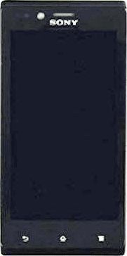 Kit de remplacement SONY facade + ecran + touche noir