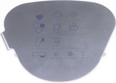 Kit de réparation KENWOOD couvercle silver Kit de réparation KENWOOD couvercle silver