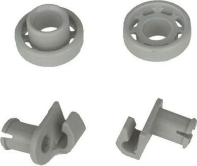 Pièce détachée DE DIETRICH JEU DE ROULETTES + 2 AXES PANIER SUP