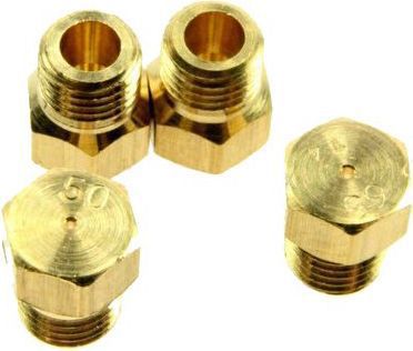 Bruleur BOMPANI jeu injecteurs(x3) gb + embout de gaz