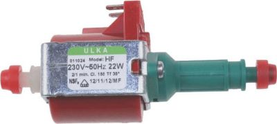 Pièce détachée SAECO POMPE ULKA MODEL HF 230 V 22 W Pièce détachée SAECO POMPE ULKA MODEL HF 230 V 22 W