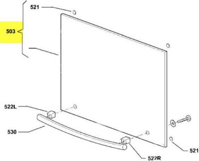 Porte ARTHUR MARTIN hublot porte exterieur noir