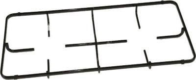 Grille CONTINENTAL EDISON grille fonte 2 feux + patins