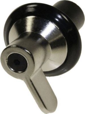 Bouton SMEG manette gaz inox retro