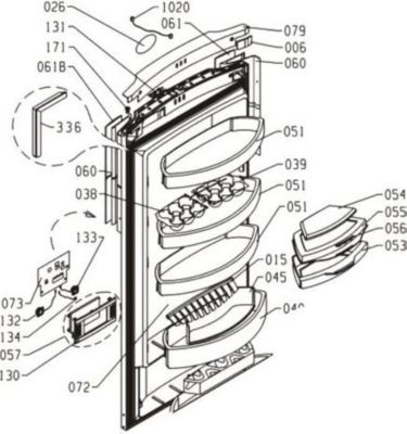 Carte GORENJE carte ecran tactil rep 073
