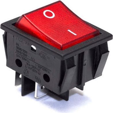 Pièce détachée DIVERS INTERRUPTEUR BIPOLAIRE ROUGE LUMINEUX