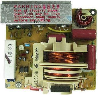 Carte PANASONIC platine puissance magnetron