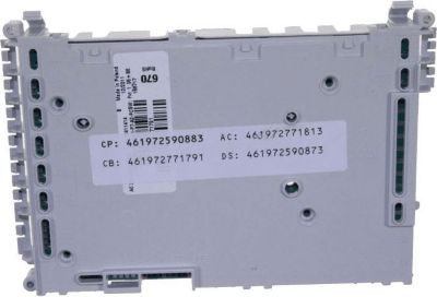 Module électronique WHIRLPOOL PLATINE DE CONTROLE VIERGE