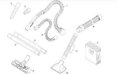 Kit de réparation KARCHER flexible complet avec poignee