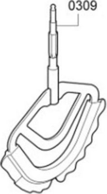 Kit de réparation BOSCH fouet melangeur avec silicone