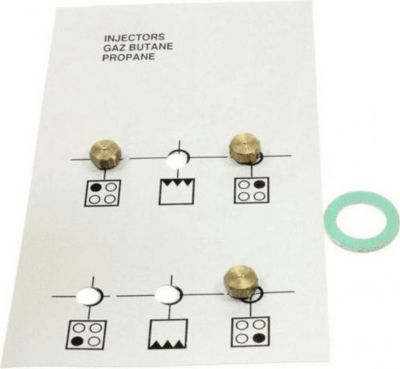 Bruleur BEKO SACHET INJECTEURS GAZ BUTANE