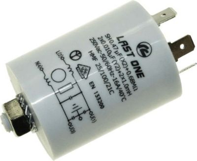 Condensateur WHIRLPOOL CONDENSATEUR 0.47 MF-2X470PF - D52830 Condensateur WHIRLPOOL CONDENSATEUR 0.47 MF-2X470PF - D52830