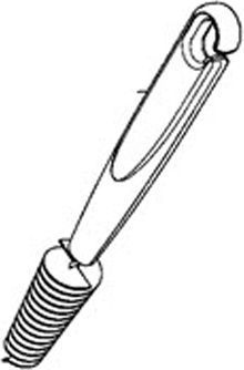 Pièce détachée MOULINEX BROSSE BLANC COMPANION - MS-0A19230